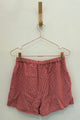 Sample Sale Marissa Boxer Short in Red Gingham
