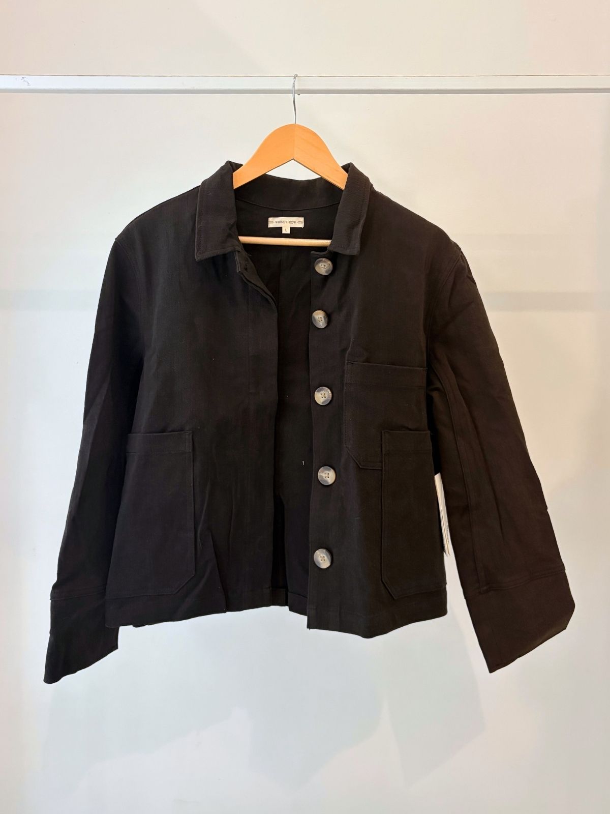 Sample Sale Hayden Jacket in Black - Whimsy & Row