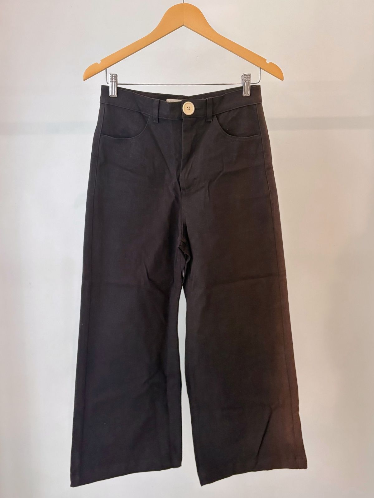 Sample Sale Flora Pant in Black - Whimsy & Row