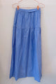 Sample Sale Millie Skirt/Dress in Blue Stripe Poplin