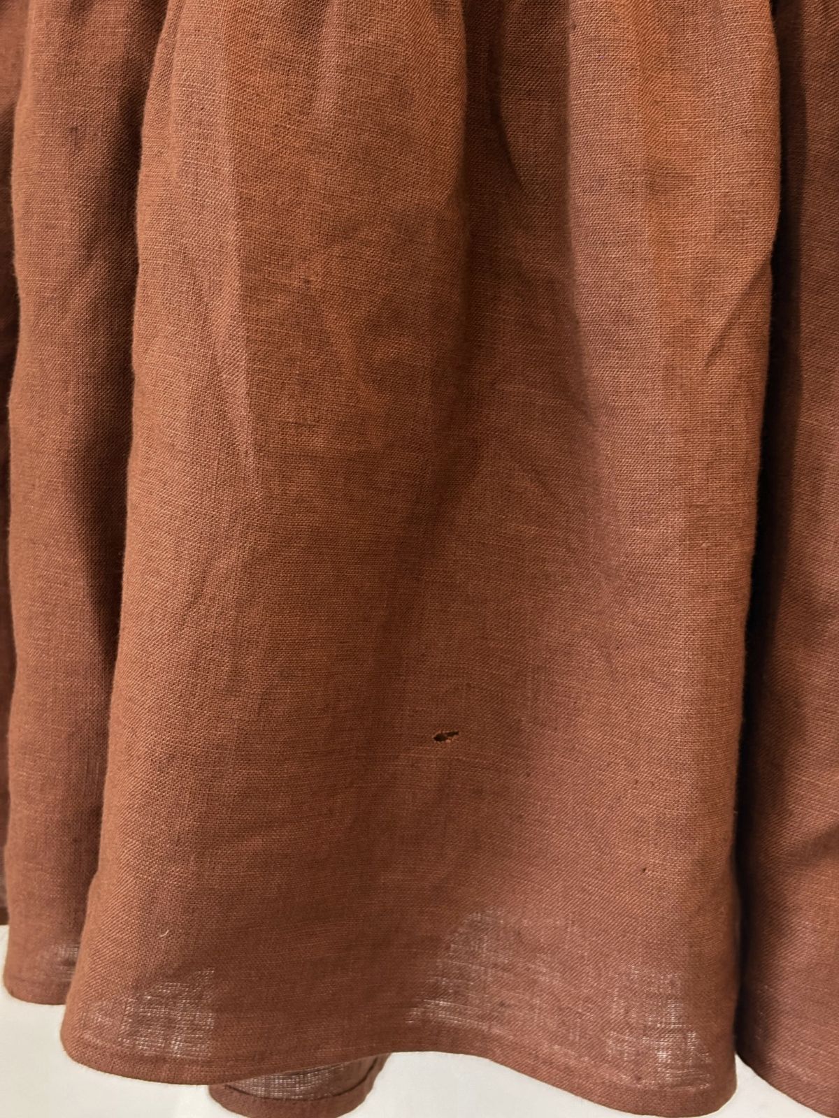 Sample Sale Harper Dress in Chocolate Linen - Whimsy & Row