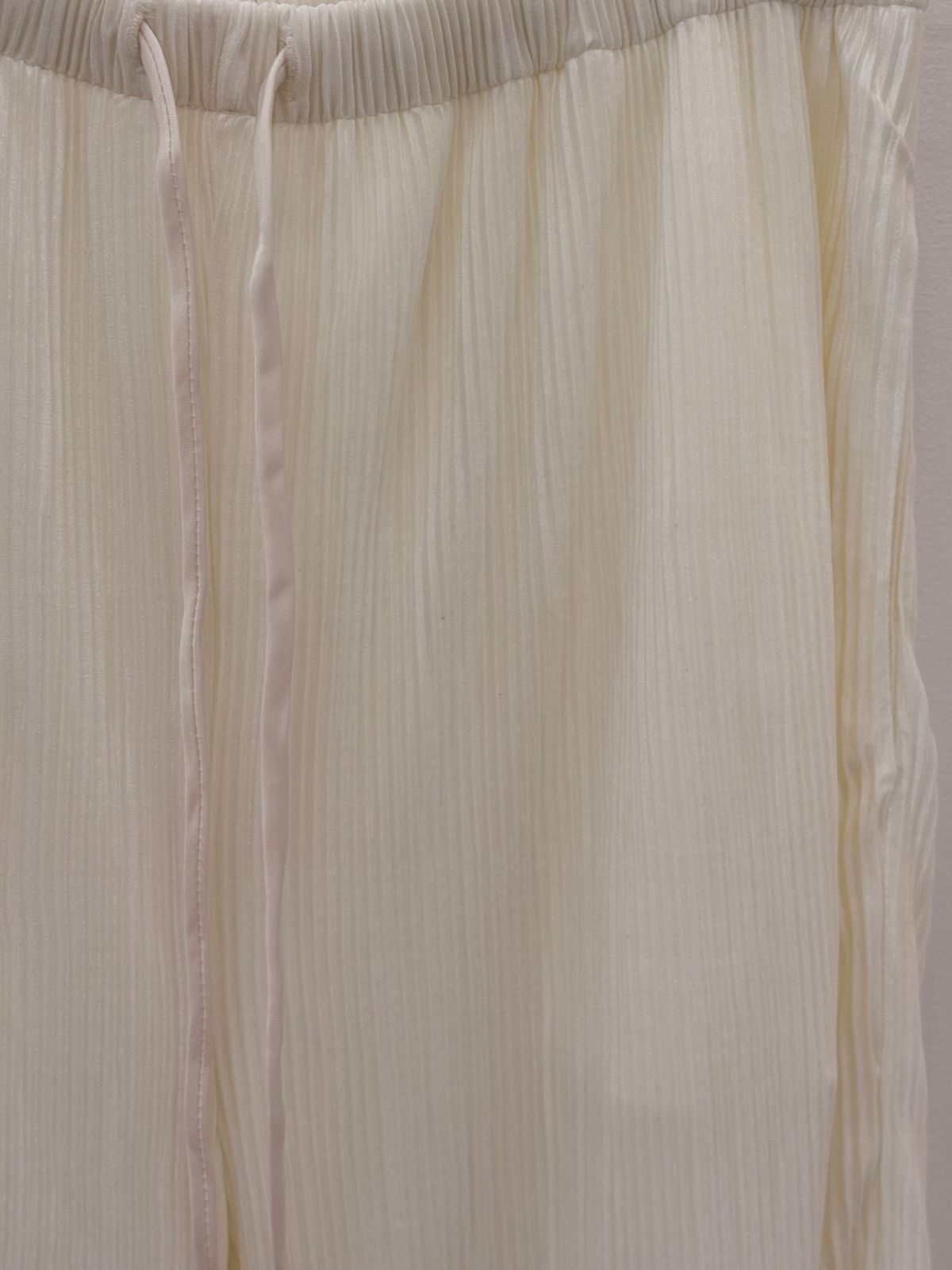 Sample Sale Raffa Pants in Cream Plissé - Whimsy & Row