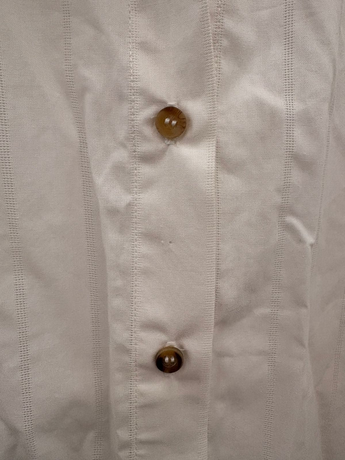 Sample Sale Peri Shirt in White Poplin - Whimsy & Row