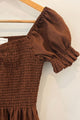 Sample Sale Harper Dress in Chocolate Linen