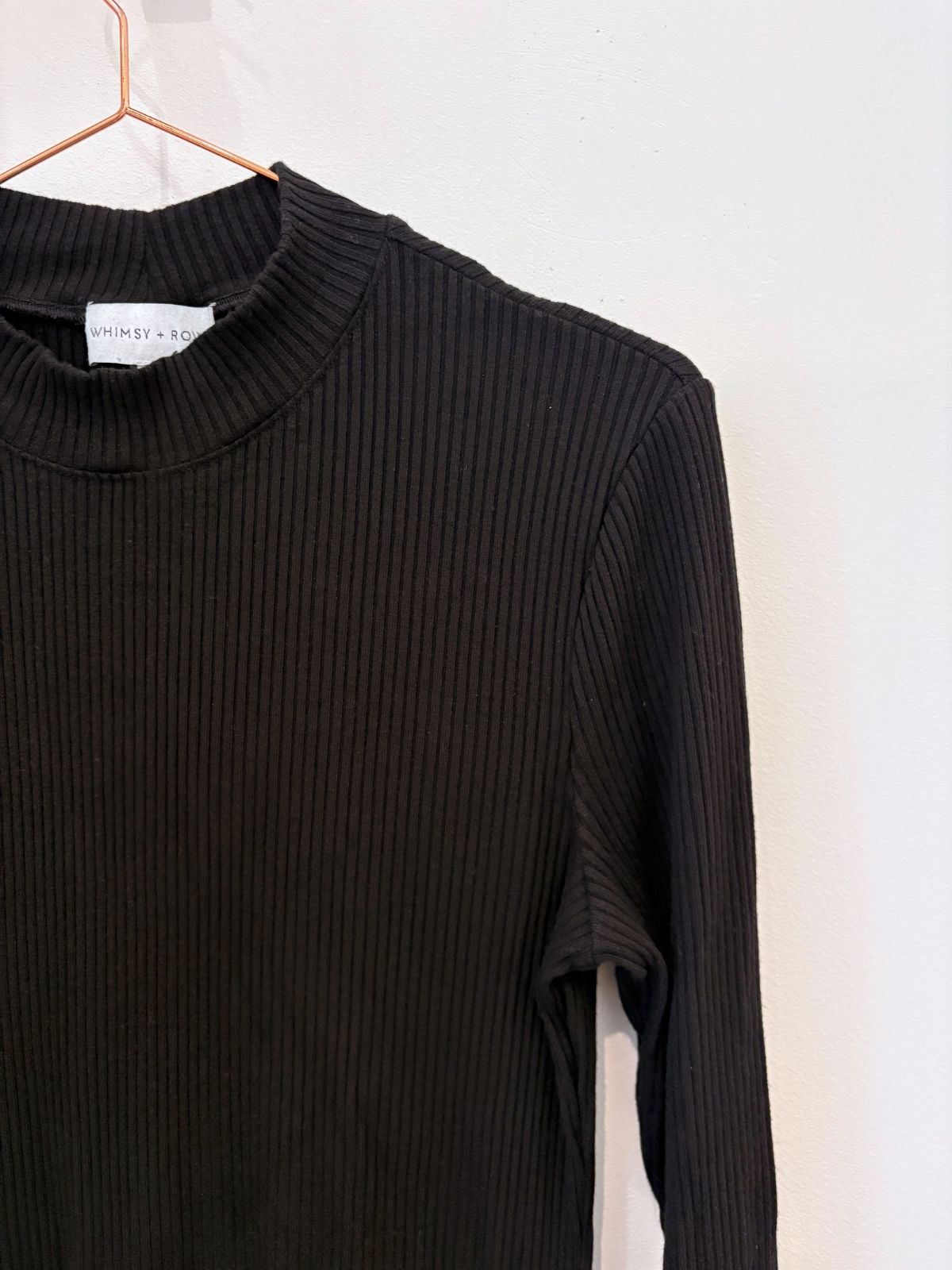 Sample Sale Joanie Dress in Black - Whimsy & Row