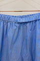 Sample Sale Millie Skirt/Dress in Blue Stripe Poplin