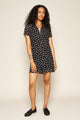Ronnie Dress in Black Polka Dots