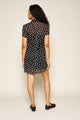 Ronnie Dress in Black Polka Dots