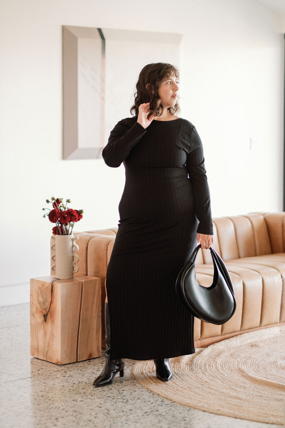 Ryan Dress in Black Whimsy & Row ~ Sustainable Clothing & Lifestyle Brand Ryan Dress in Black Whimsy & Row ~ Sustainable Clothing & Lifestyle Brand