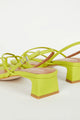Intentionally Blank Fifi Heel in Neon Citrus