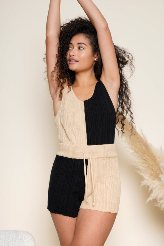 Sample Sale Ollie Shorts in Latte & Black - Whimsy & Row