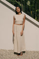 Millie Skirt/Dress in Oatmeal Linen