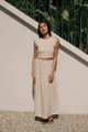 Valentina Top in Oatmeal Linen