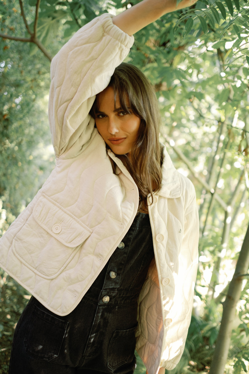 Liam Jacket in Natural - Whimsy & Row