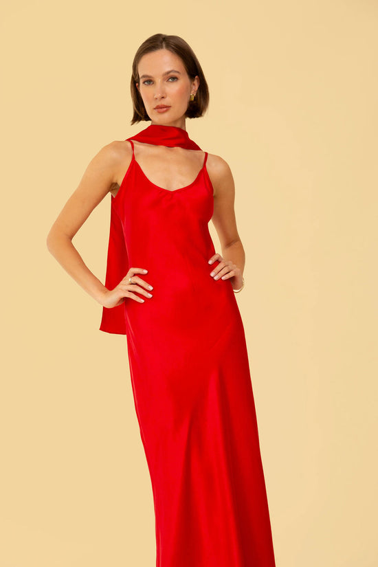 Bonnie Dress in Red - Whimsy & Row