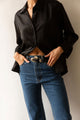 Sample Sale Denise Top in Silky Black