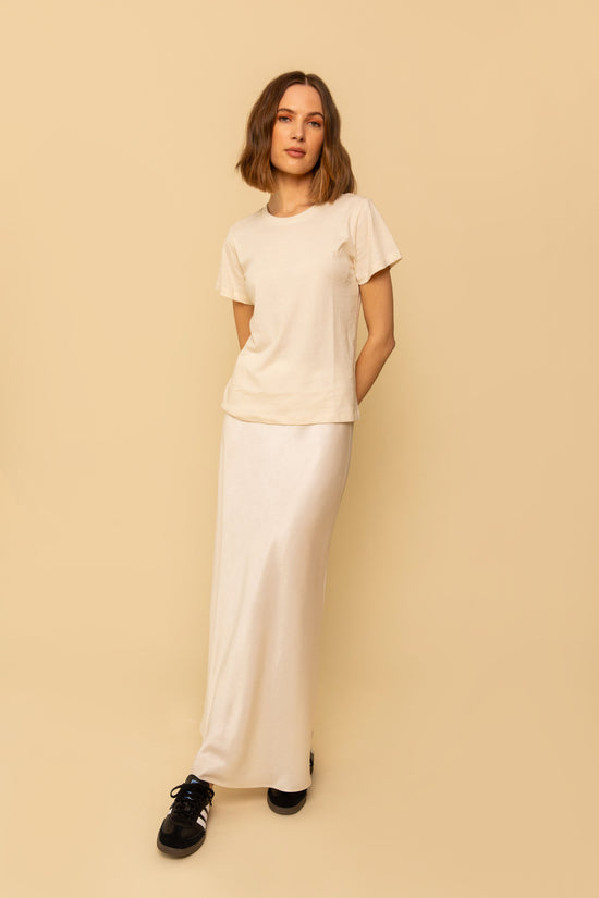 Marni Skirt in Cream - Whimsy & Row