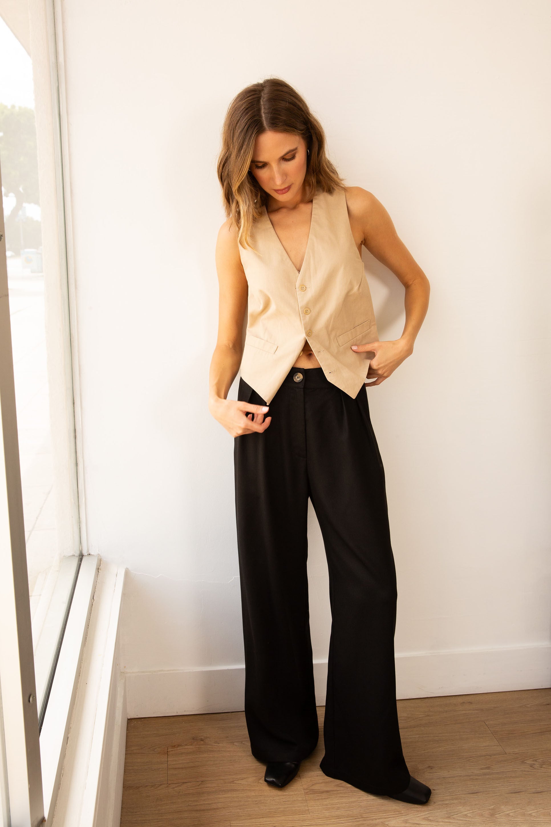 Leanna Pant in Black · Whimsy & Row ~ Sustainable Clothing