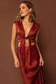 Valentina Top in Silky Sienna