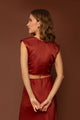 Valentina Top in Silky Sienna