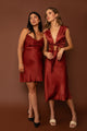 Donna Skirt in Silky Sienna