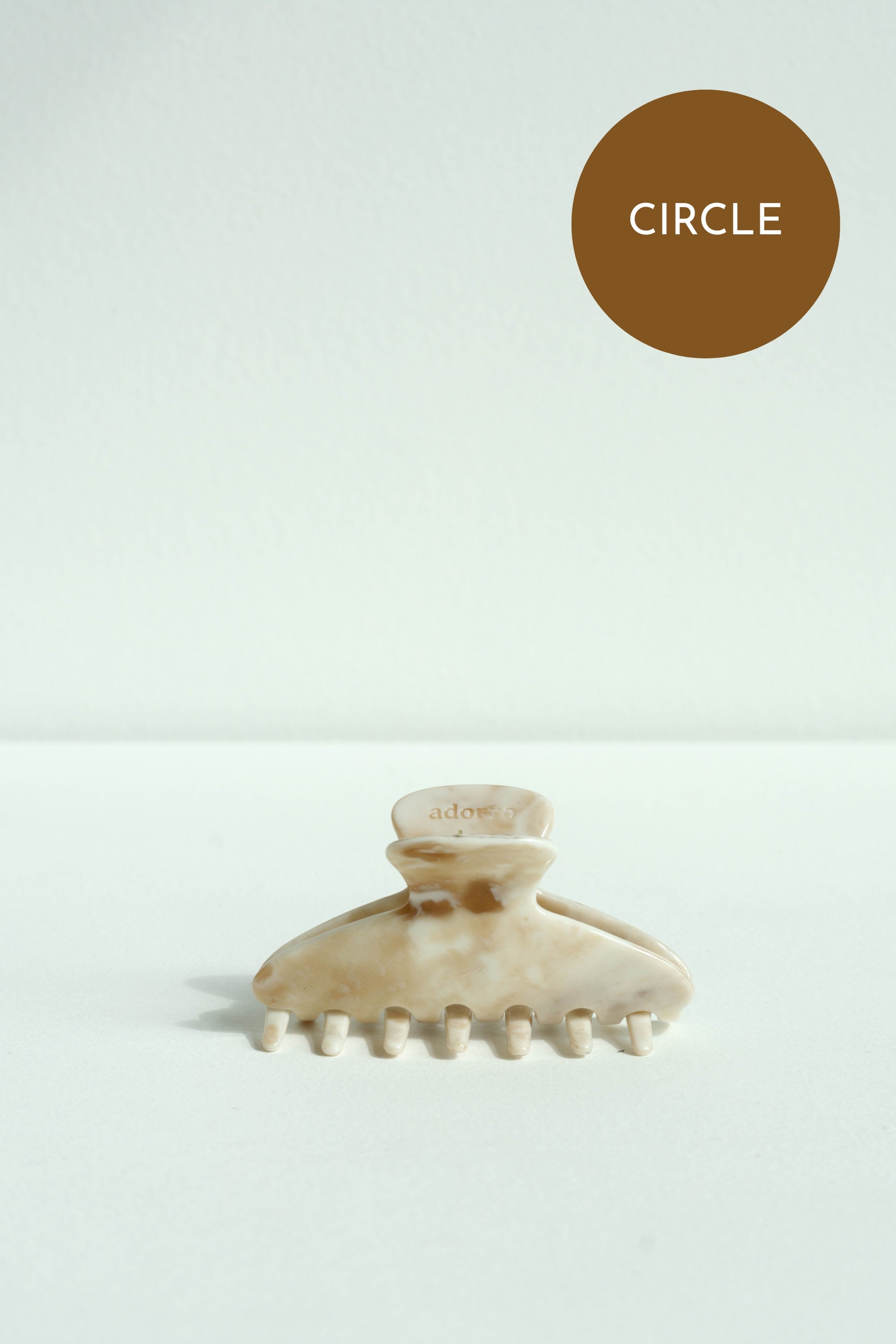 Adorro Hair Clip in Marble - Whimsy & Row