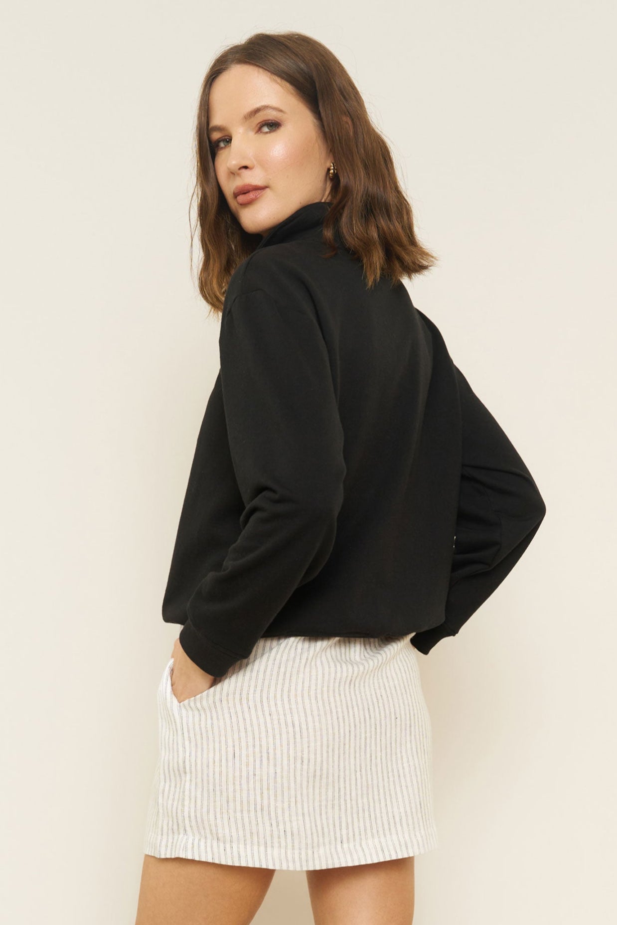 Diana Pullover in Black