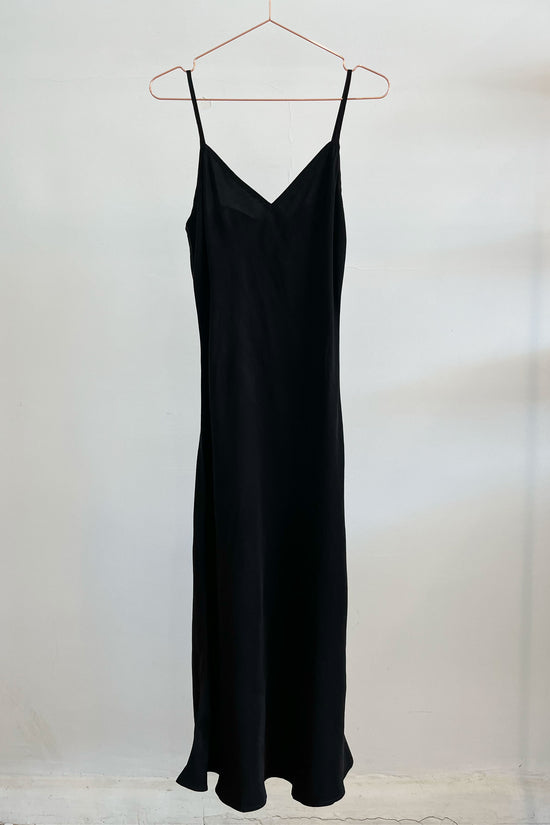 Sample Sale Freya Slip Dress in Black - Whimsy & Row