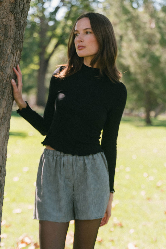 Gigi Top in Black - Whimsy & Row