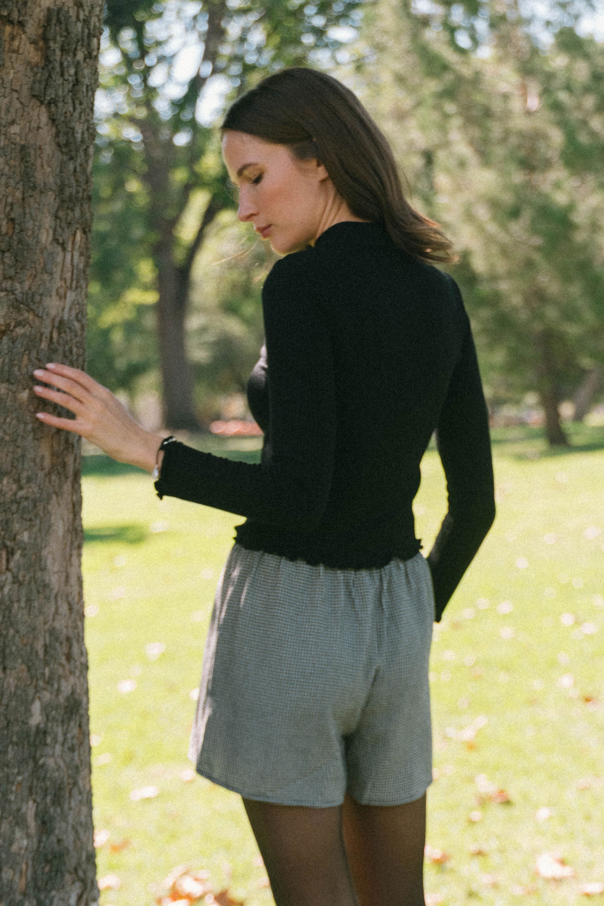 Gigi Top in Black - Whimsy & Row