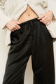 Raffa Pants in Black Silky