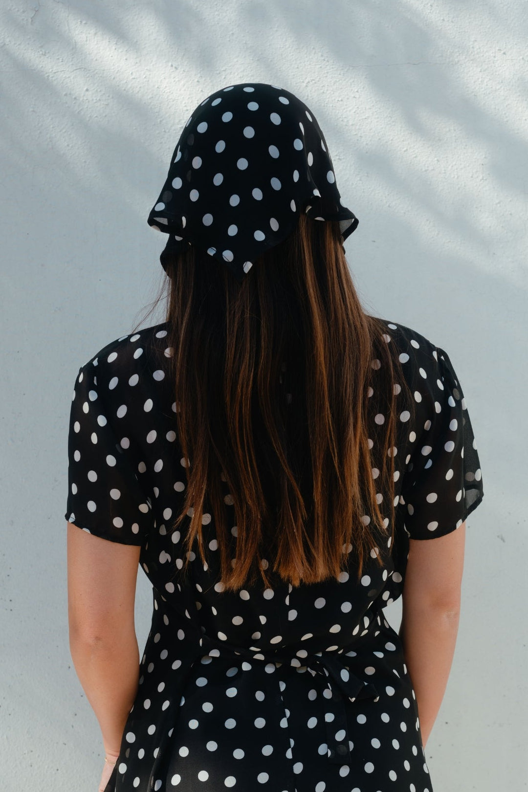 Bandana in Black Polka Dots - Whimsy & Row