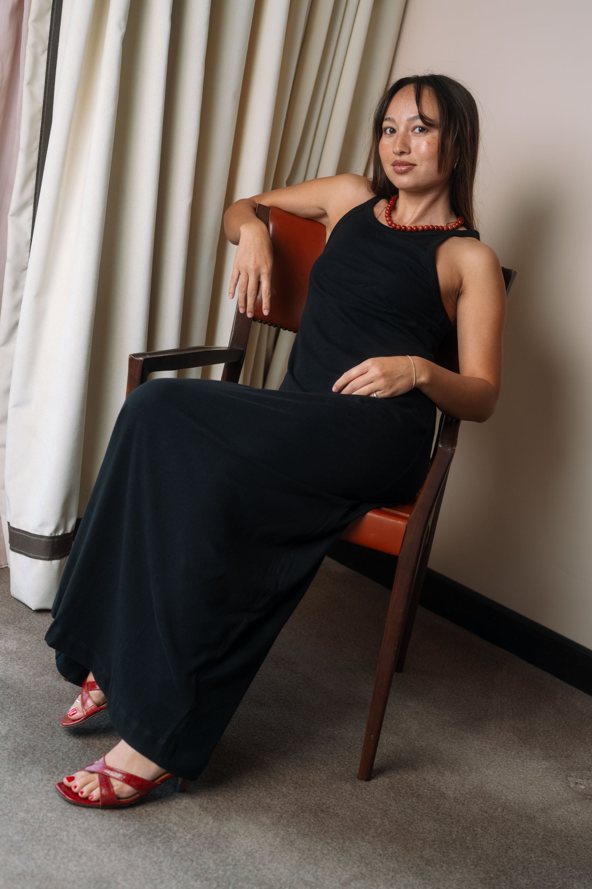 Blake Dress in Black - Whimsy & Row