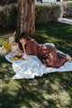 Rachel Dress in Chocolate Linen