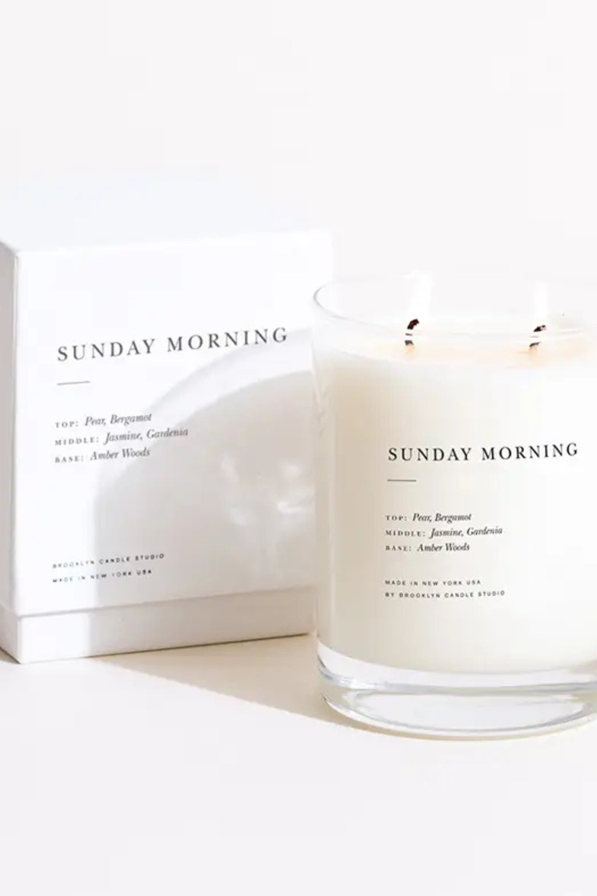 Brooklyn Candle Studio Sunday Morning Classic 2-Wick Candle - Whimsy & Row