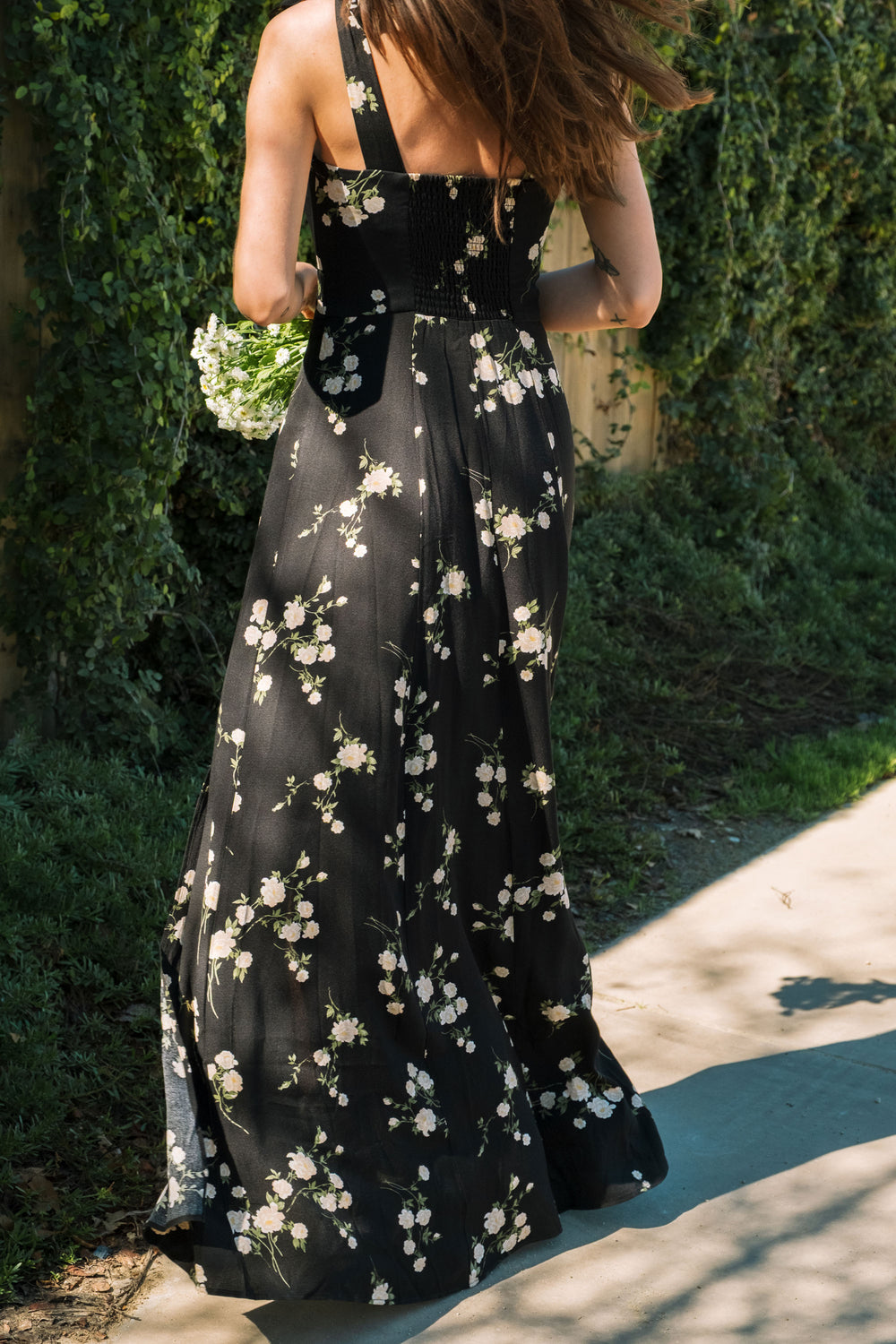 Danielle Dress in Floral - Whimsy & Row