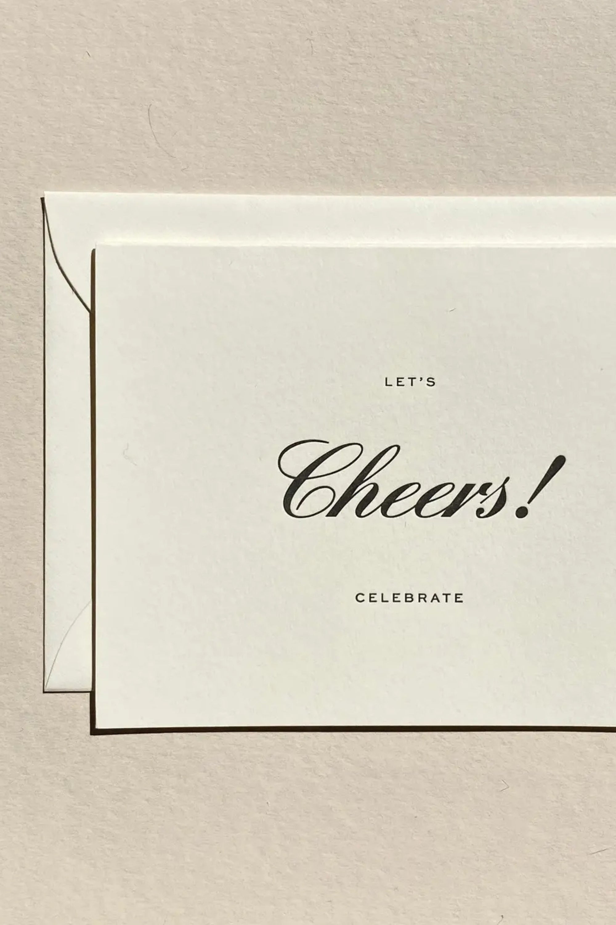 Jaymes Paper Cheers Card - Whimsy & Row