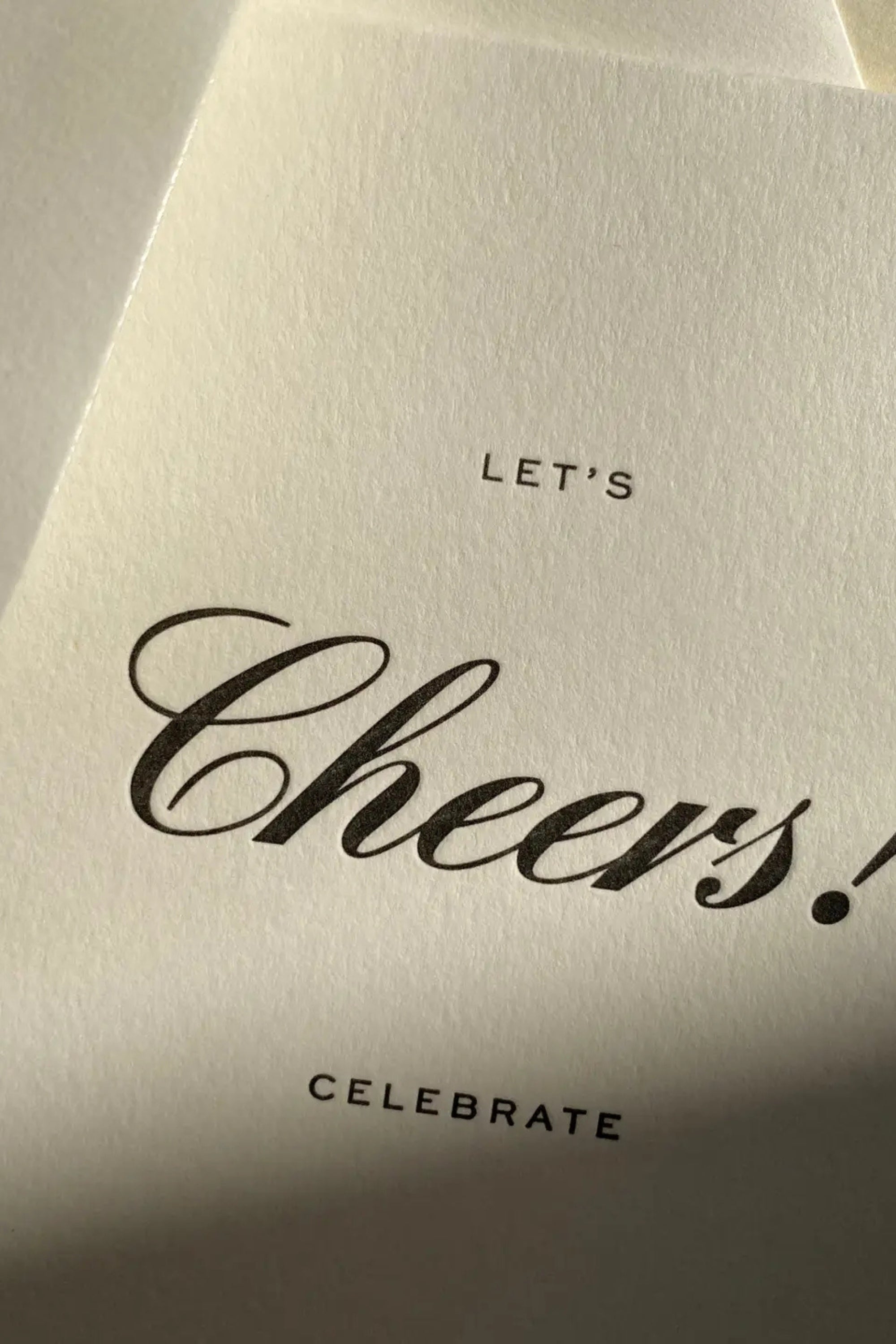 Jaymes Paper Cheers Card - Whimsy & Row