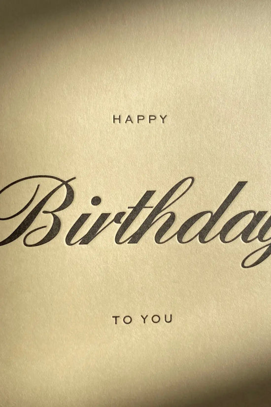 Jaymes Paper Happy Birthday - Whimsy & Row