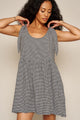 Kate Dress in Black Gingham