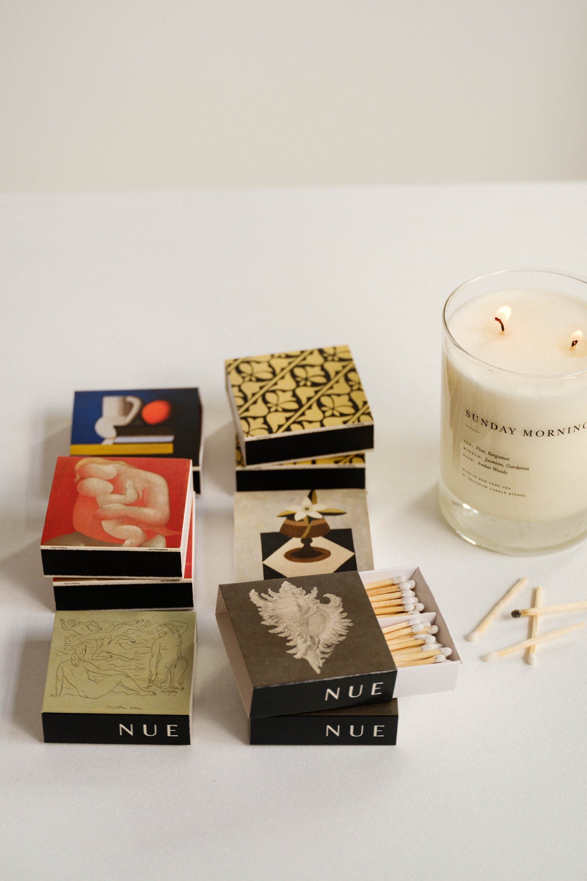 Nue Matches — Danish - Whimsy & Row