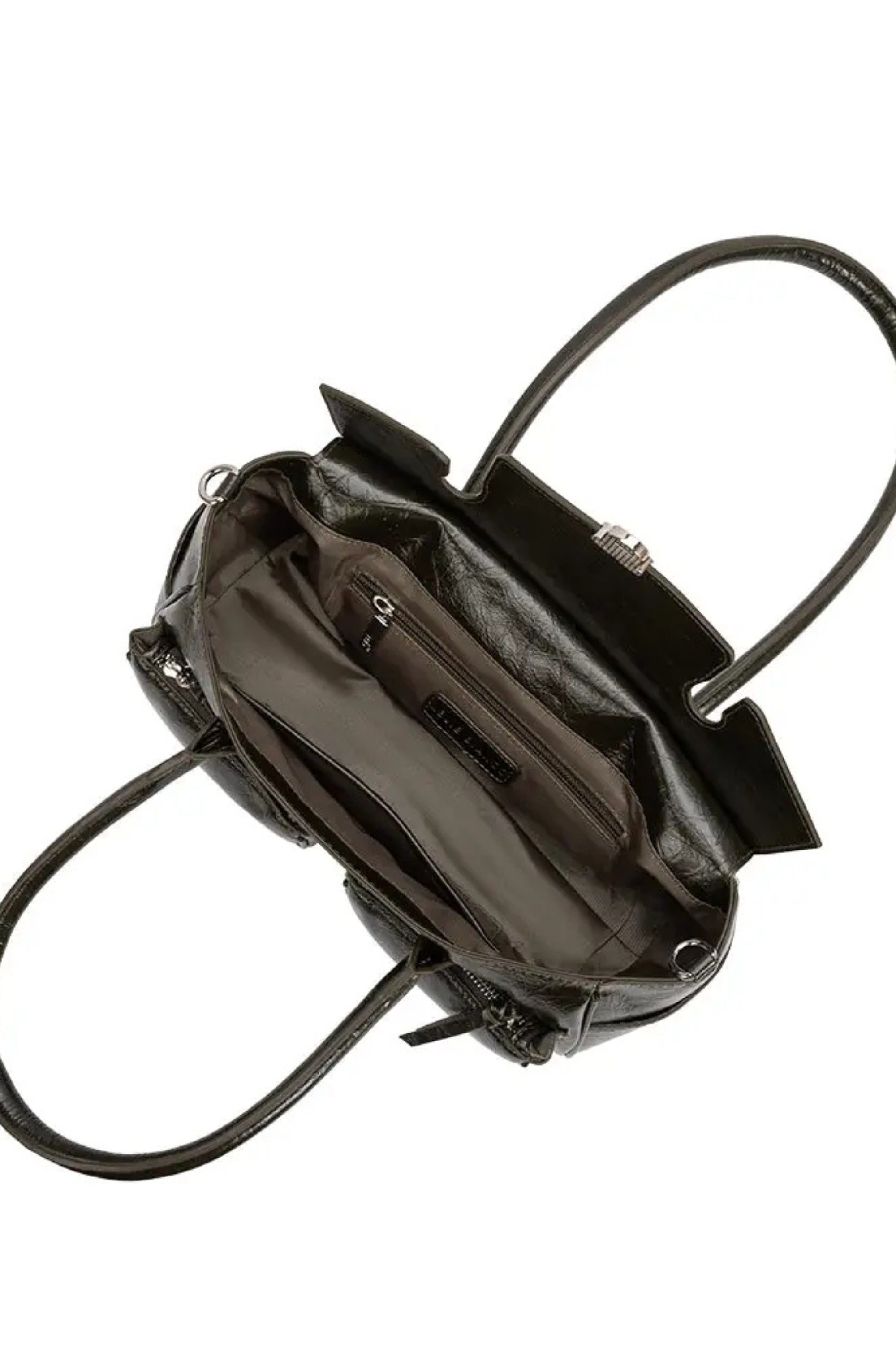 Melie Bianco Ruthie Olive Recycled Vegan Leather Shoulder Bag - Whimsy & Row