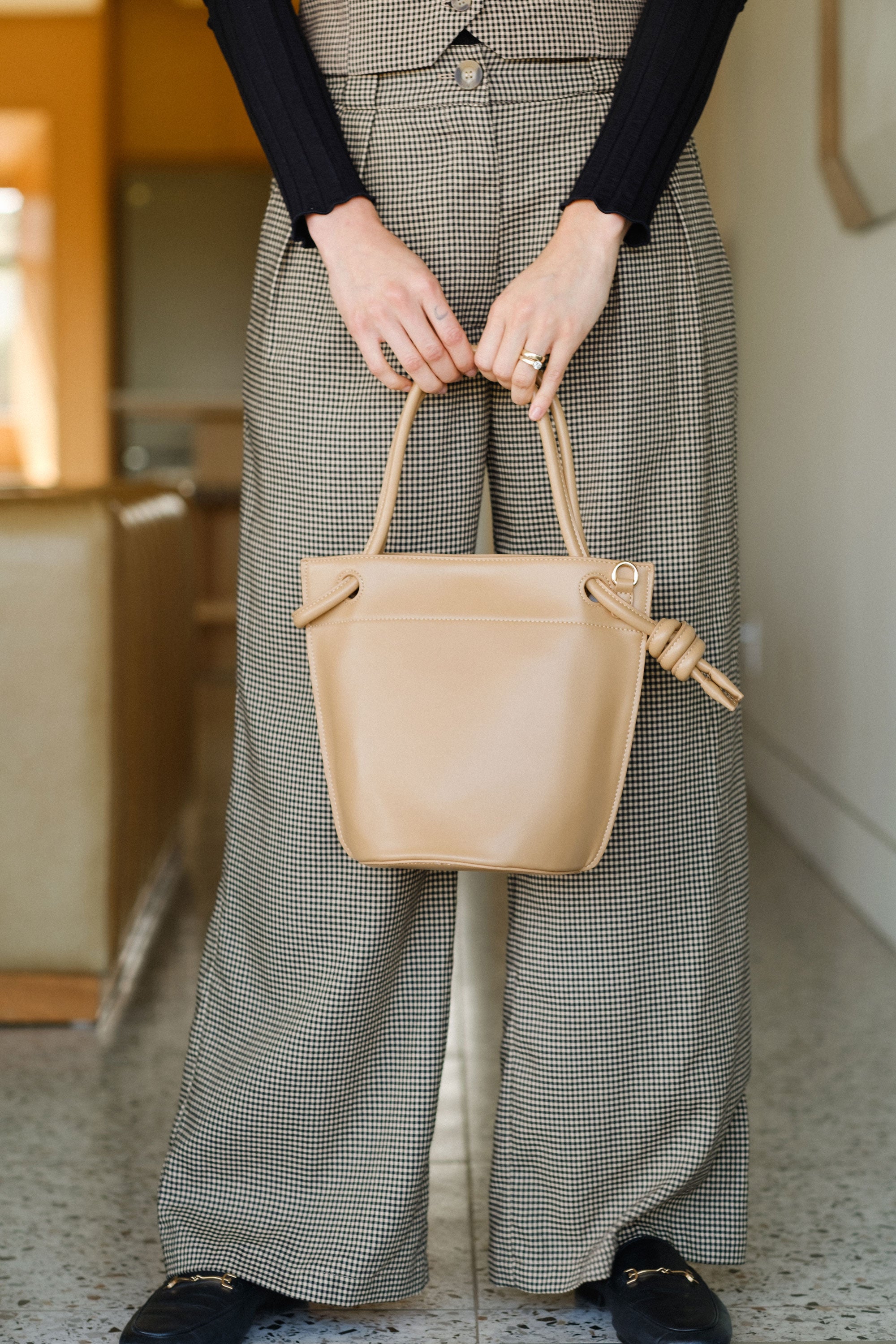 Small tan bag online