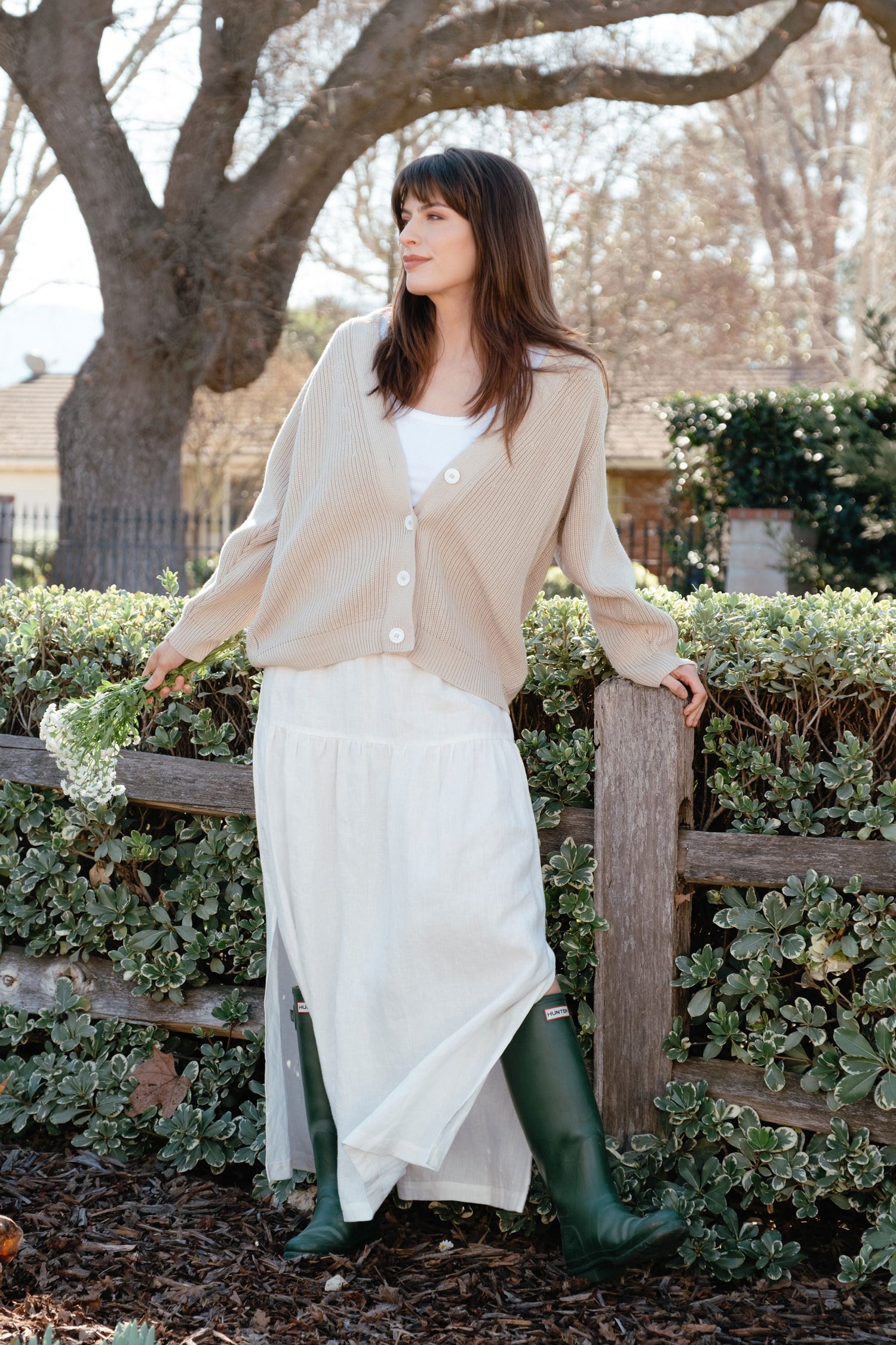 Chloe Cardigan in Oatmeal