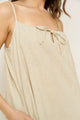 Soliel Dress in Oatmeal Linen