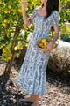Harper Dress in Venetian Print