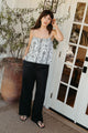 Sofia Top in Venetian Print