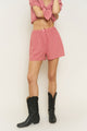 Marissa Boxer Short in Red Gingham