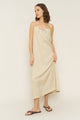 Sample Sale Soliel Dress in Oatmeal Linen