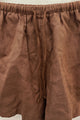 Sample Sale Allison Shorts in Chocolate Linen